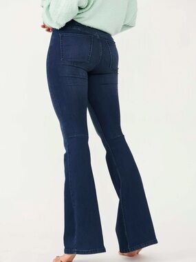 Free People Penny Pull On Flare Jeans 27